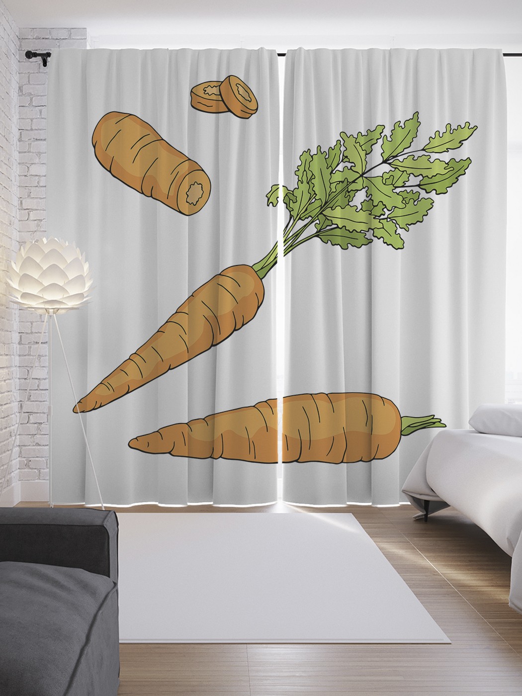 Шторы JoyArty с фотопечатью "Морковь в кулинарии" из сатена, 290х265 см, Морковь в кулинарии
Шторы JoyArty с фотопечатью "Морковь в кулинарии" из сатена, 290х265 см, Морковь в кулинарии