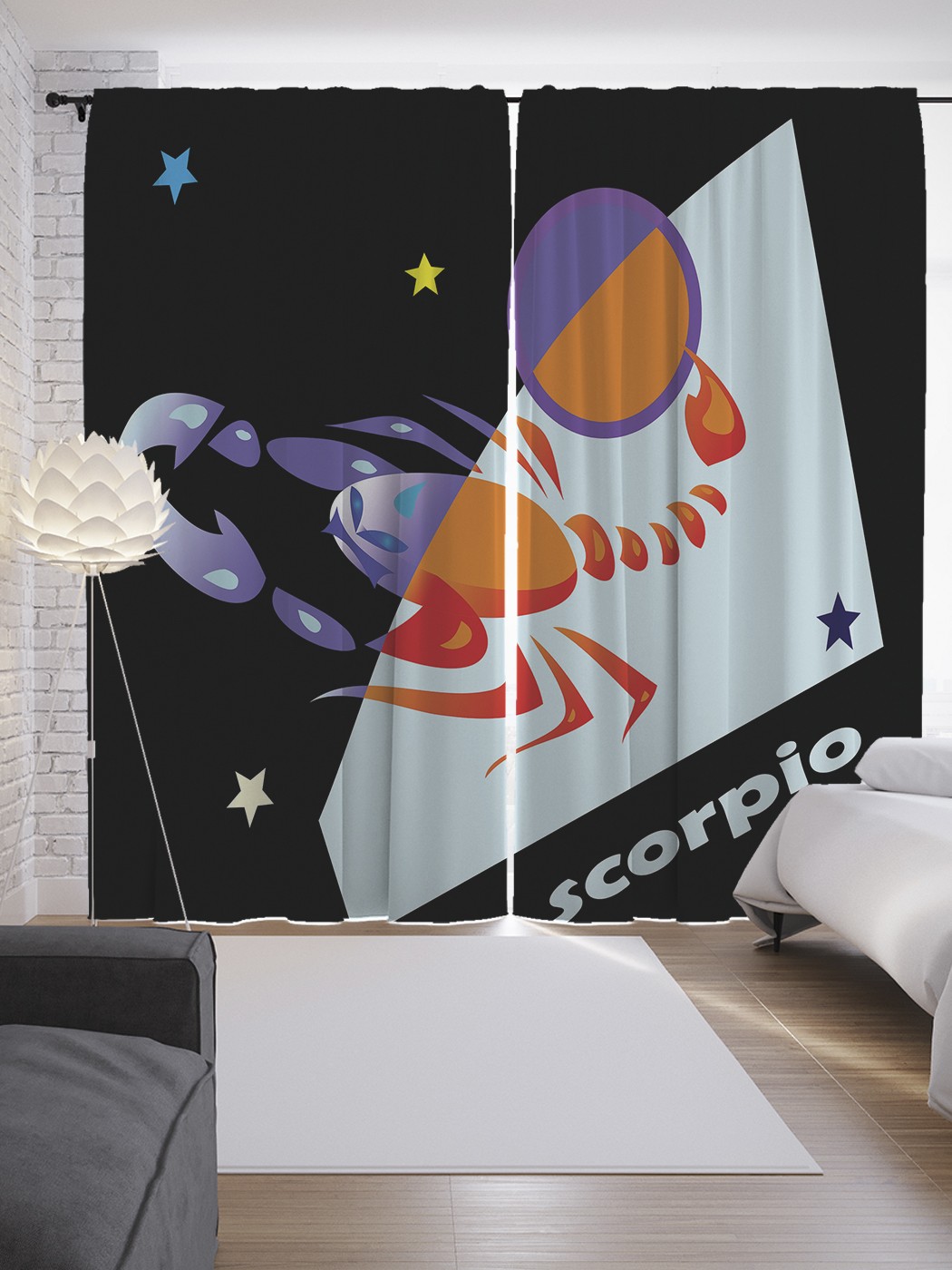 Шторы JoyArty с фотопечатью "Абстрактный Скорпион" из сатена, 290х265 см, Абстрактный Скорпион
Шторы JoyArty с фотопечатью "Абстрактный Скорпион" из сатена, 290х265 см, Абстрактный Скорпион