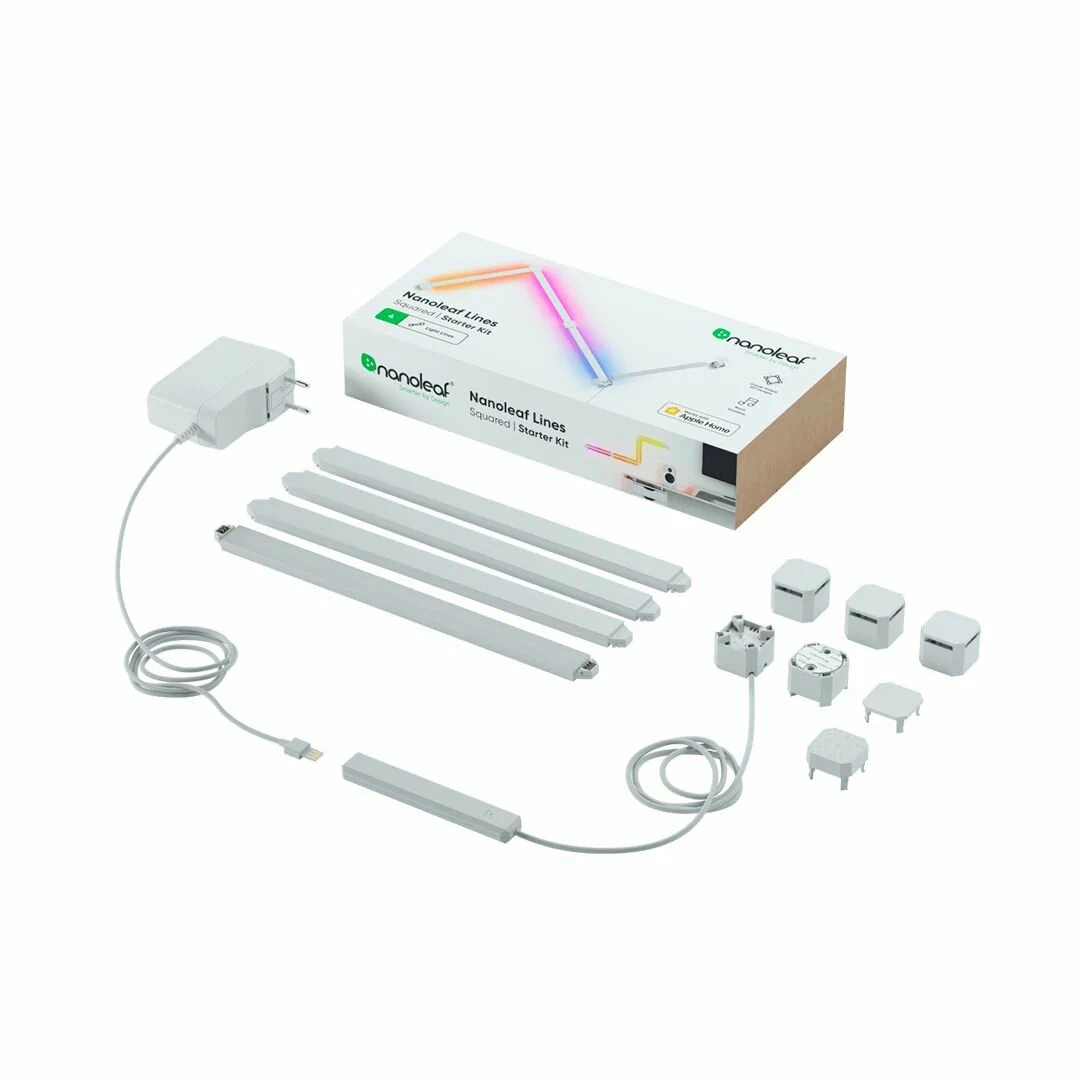 Световые линии Nanoleaf Lines Squared (4 панели) NL59K02-4SN00, Lines Squared (4 панели) NL59K02-4SN00
Световые линии Nanoleaf Lines Squared (4 панели) NL59K02-4SN00, Lines Squared (4 панели) NL59K02-4SN00