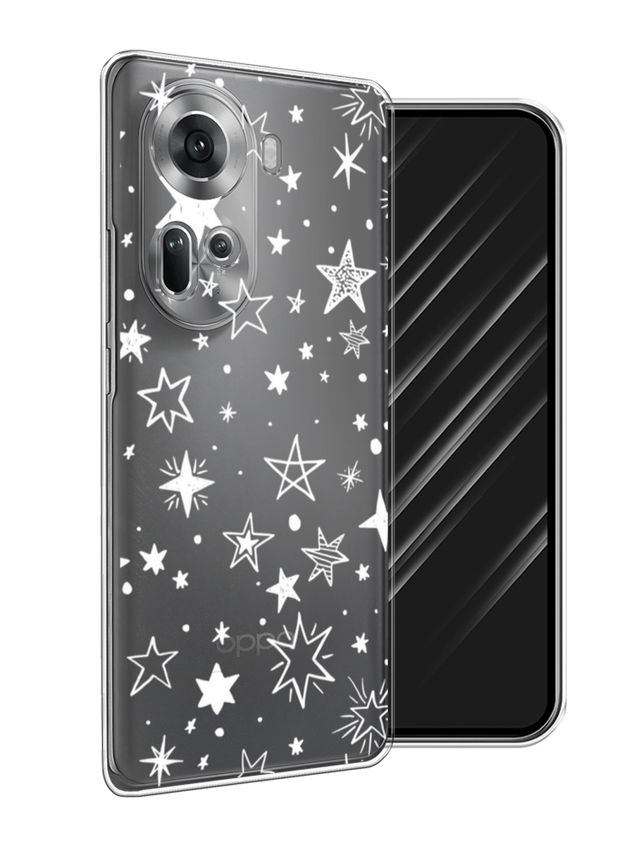 Чехол Awog на Oppo Reno 11 (Global) "Звездочки графика белая", Прозрачный;белый, 2515850-1
Чехол Awog на Oppo Reno 11 (Global) "Звездочки графика белая", Прозрачный;белый, 2515850-1