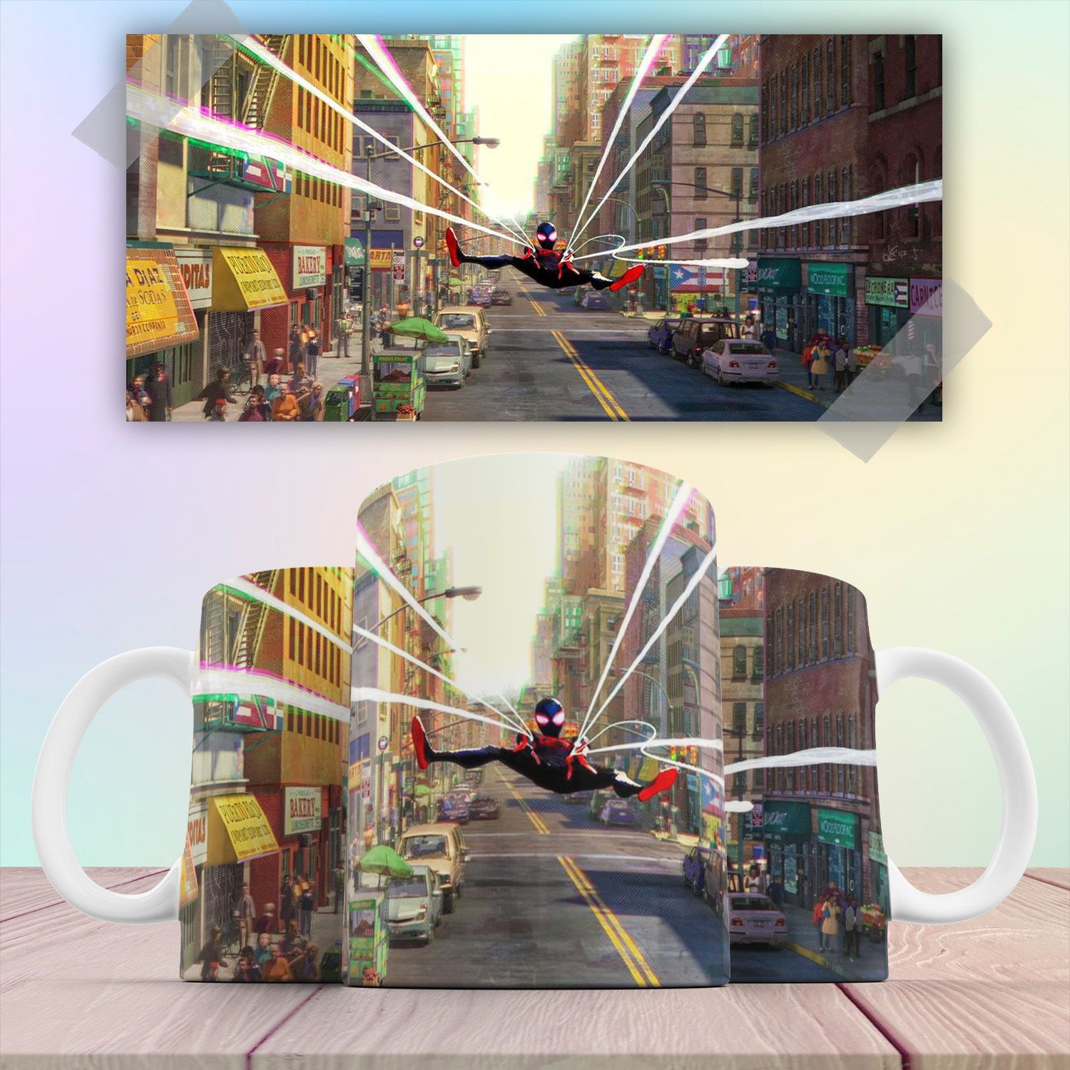 Кружка мультфильм Человек-паук Паутина вселенных Spider-Man Into the Spider-Verse 330 мл
Кружка мультфильм Человек-паук Паутина вселенных Spider-Man Into the Spider-Verse 330 мл