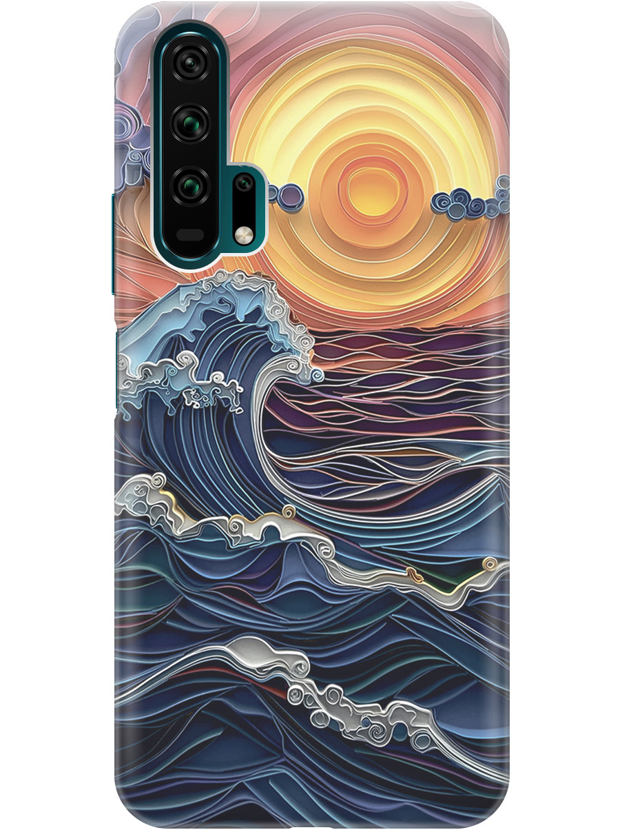 Силиконовый чехол на Honor 20 Pro с принтом "Волны на закате", Прозрачный;оранжевый;синий, 721700710
Силиконовый чехол на Honor 20 Pro с принтом "Волны на закате", Прозрачный;оранжевый;синий, 721700710