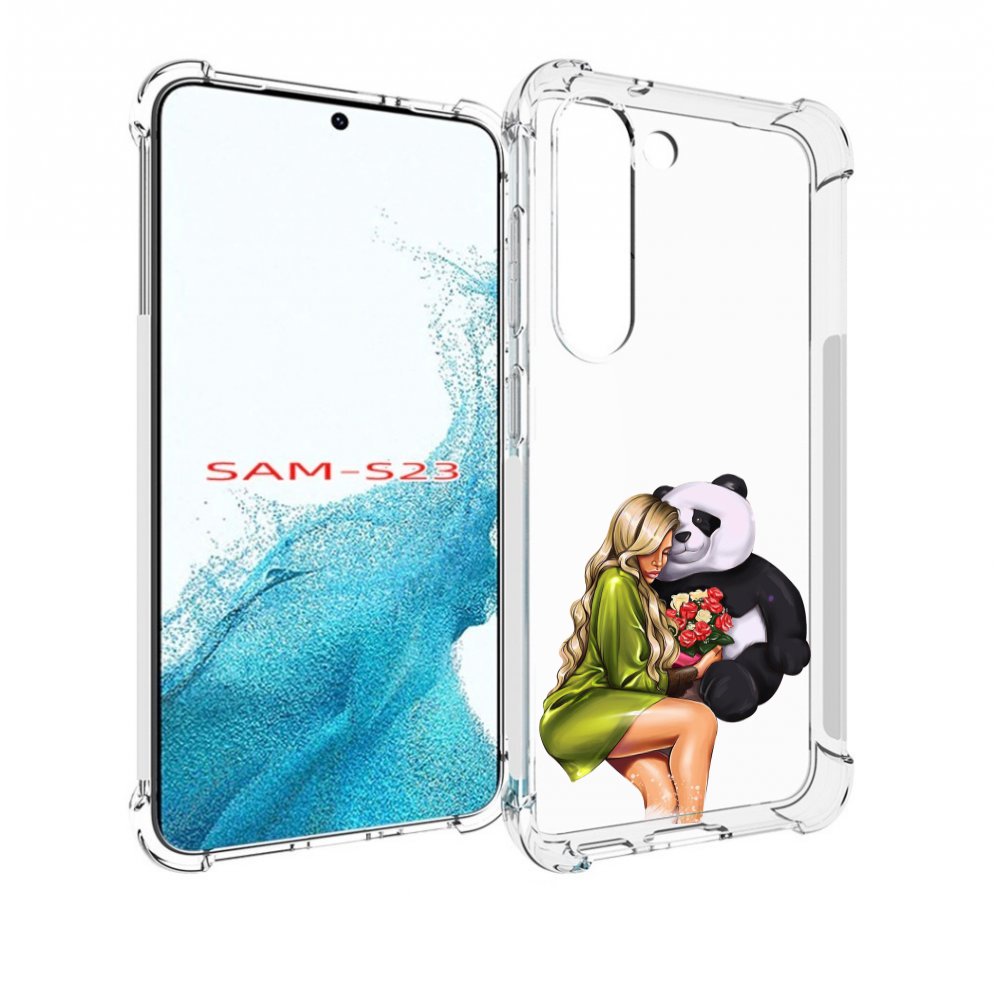 Чехол MyPads Девушка-с-пандой-с-букетом женский для Samsung Galaxy S23, Прозрачный, Tocco
Чехол MyPads Девушка-с-пандой-с-букетом женский для Samsung Galaxy S23, Прозрачный, Tocco