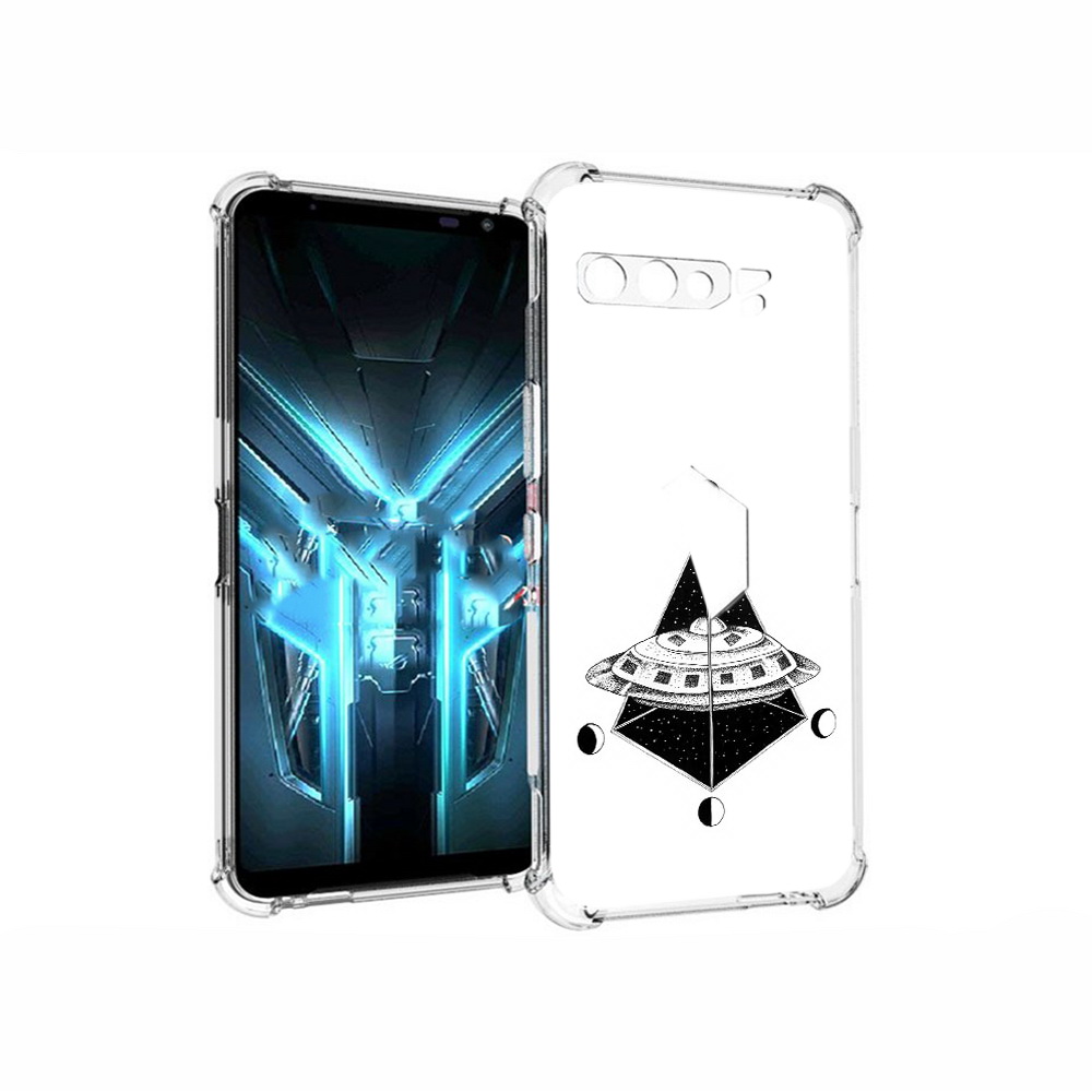 Чехол MyPads Tocco для Asus ROG Phone 3 черно белая летающая тарелка, Прозрачный, Tocco
Чехол MyPads Tocco для Asus ROG Phone 3 черно белая летающая тарелка, Прозрачный, Tocco