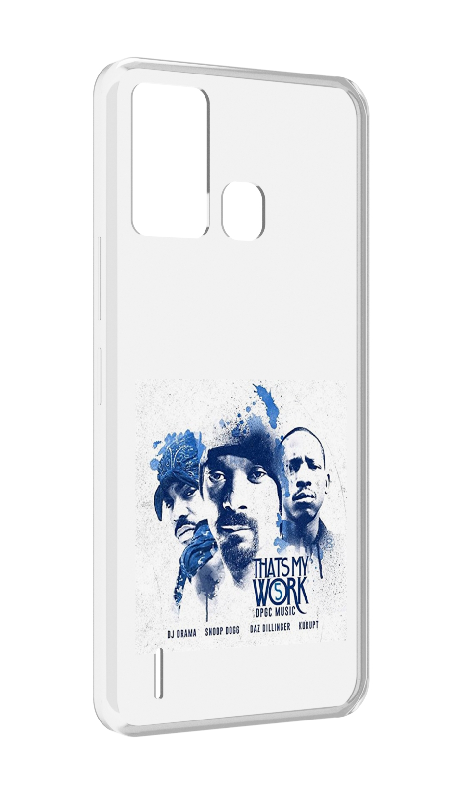 Чехол MyPads Snoop Dogg THAT’S MY WORK VOL для ITEL S16 / ITEL Vision 1 Pro, Прозрачный, Tocco
Чехол MyPads Snoop Dogg THAT’S MY WORK VOL для ITEL S16 / ITEL Vision 1 Pro, Прозрачный, Tocco