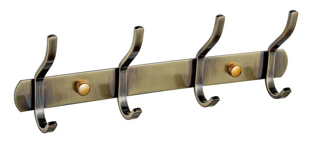 Крючок для полотенец Potato Bronze Lux 4 крючка антикварная бронза P143-4Q, Коричневый, P143-4Q
Крючок для полотенец Potato Bronze Lux 4 крючка антикварная бронза P143-4Q, Коричневый, P143-4Q