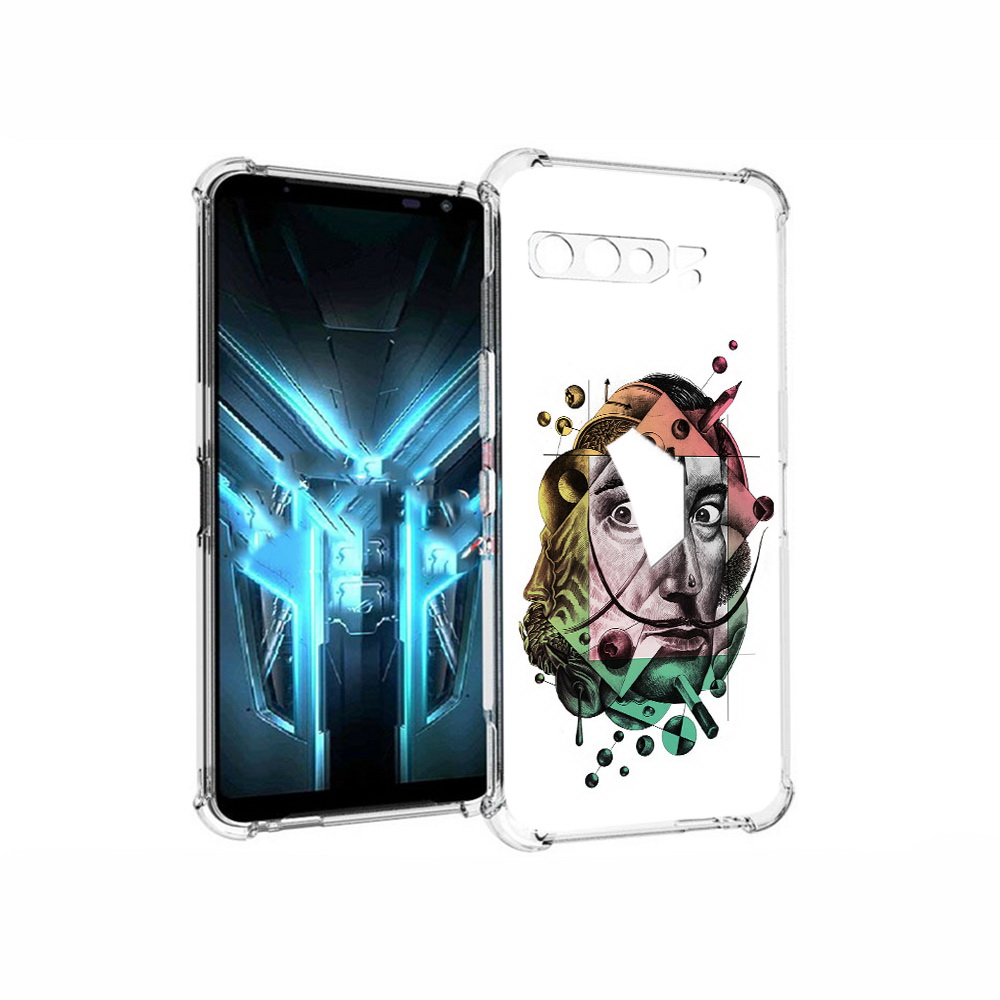 Чехол MyPads Tocco для Asus ROG Phone 3 разноцветное лицо абстракция, Прозрачный, Tocco
Чехол MyPads Tocco для Asus ROG Phone 3 разноцветное лицо абстракция, Прозрачный, Tocco