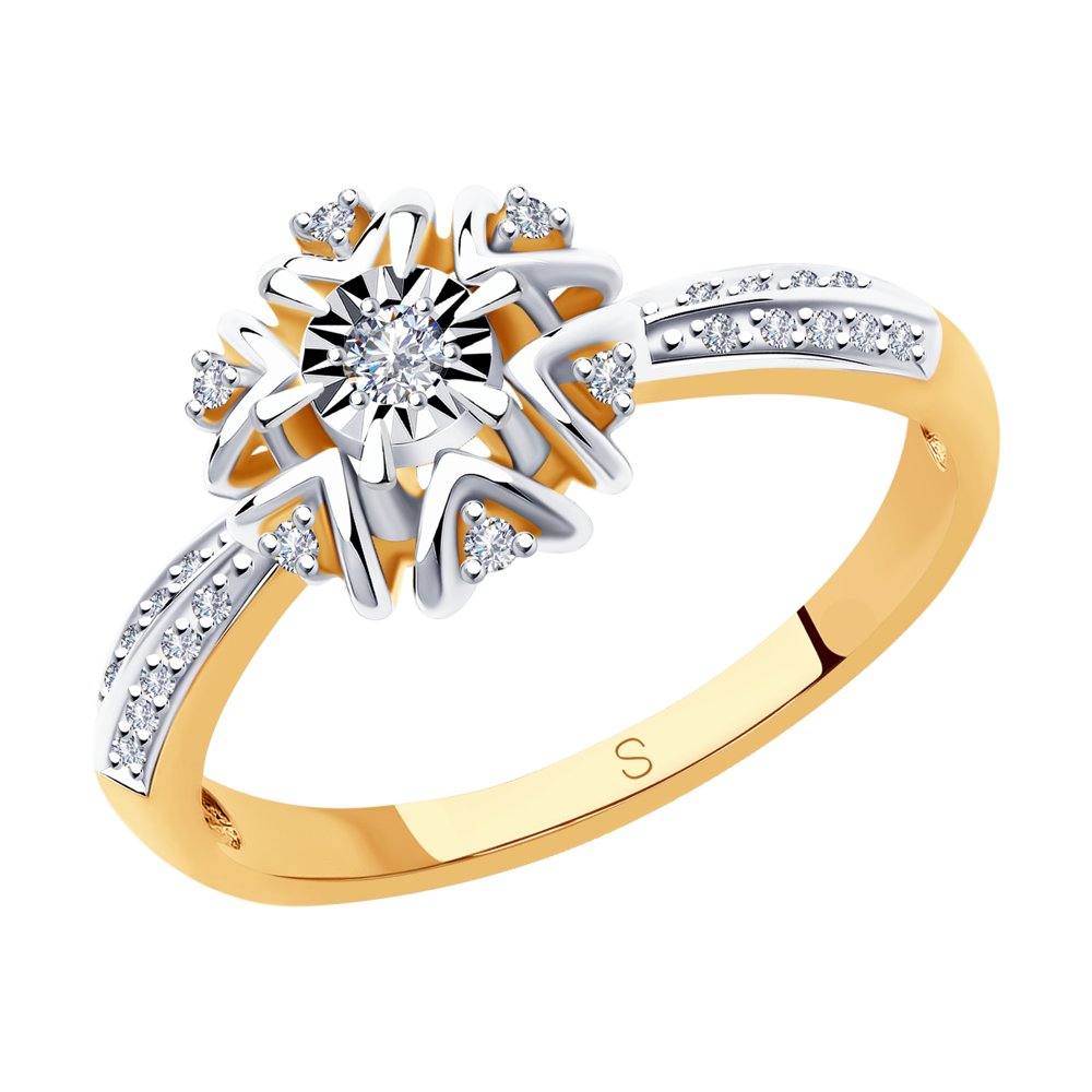 Кольцо из комбинированного золота р. 16,5 SOKOLOV Diamonds 1011997, бриллиант, 1011997
Кольцо из комбинированного золота р. 16,5 SOKOLOV Diamonds 1011997, бриллиант, 1011997