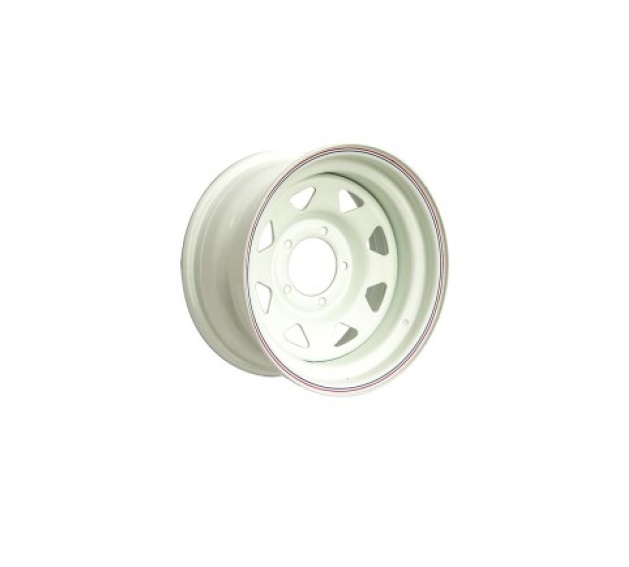 Off-Road Wheels УАЗ (Треугольник мал.) 7x15/5x139.7 D110 ET0 Белый, УАЗ (Треугольник мал.) 7x15/5x139.7 D110 ET0 Белый
Off-Road Wheels УАЗ (Треугольник мал.) 7x15/5x139.7 D110 ET0 Белый, УАЗ (Треугольник мал.) 7x15/5x139.7 D110 ET0 Белый