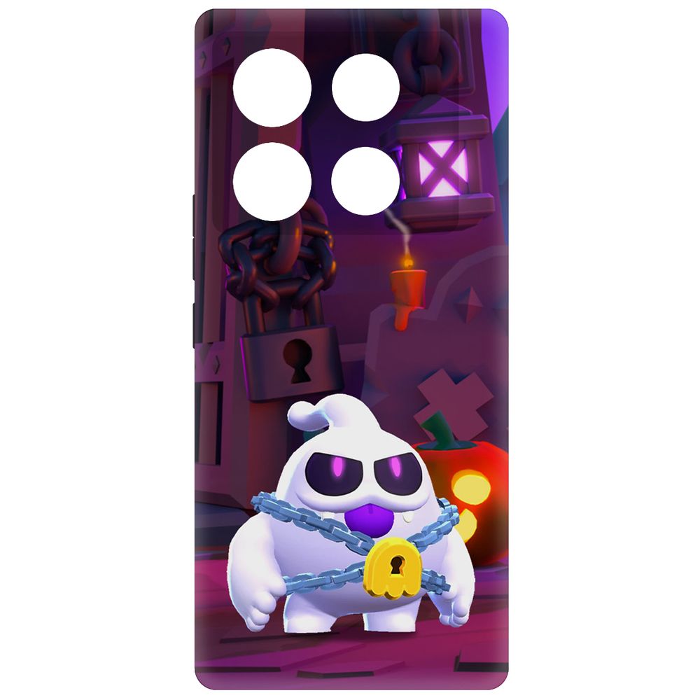 Чехол-накладка Krutoff Soft Case Brawl Stars - Призрак Скуик для INFINIX Note 40 Pro 5G, Черный
Чехол-накладка Krutoff Soft Case Brawl Stars - Призрак Скуик для INFINIX Note 40 Pro 5G, Черный
