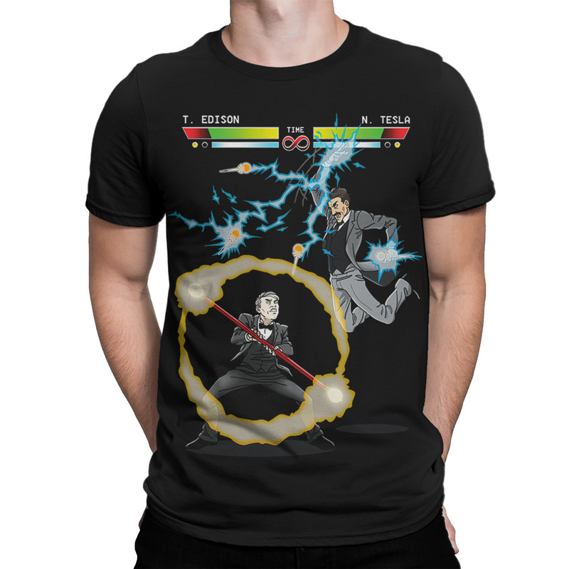Футболка мужская Dream Shirts Тесла Против Эдисона черная S, Черный, Тесла Против Эдисона
Футболка мужская Dream Shirts Тесла Против Эдисона черная S, Черный, Тесла Против Эдисона
