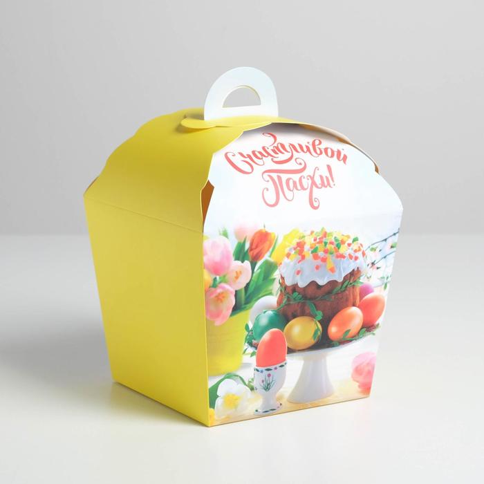 Коробка складная «Счастливой Пасхи», 17 х 17 х 26 см 4601791, Подарочная упаковка Пасха
Коробка складная «Счастливой Пасхи», 17 х 17 х 26 см 4601791, Подарочная упаковка Пасха