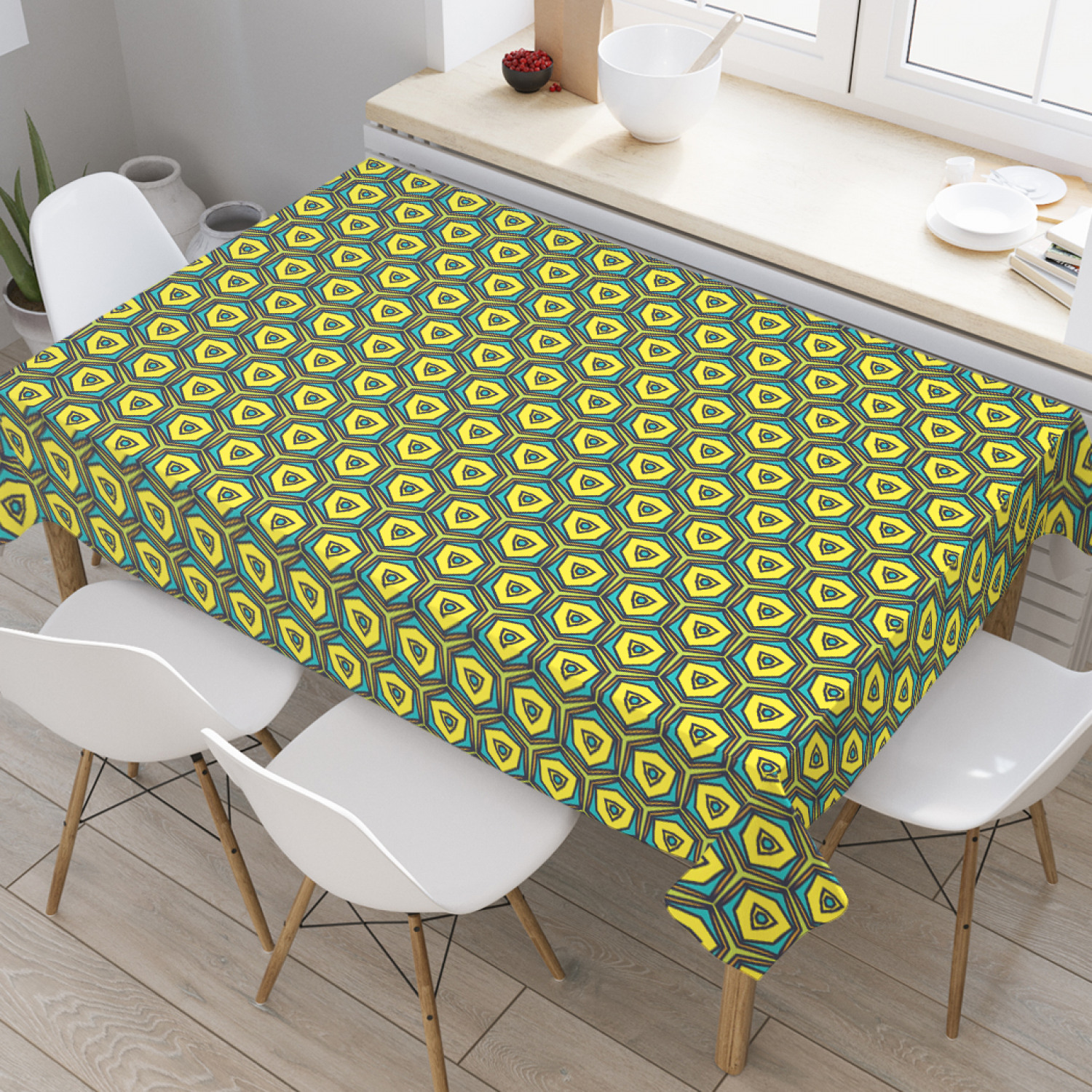 Скатерть прямоугольная JoyArty "Старинные шестигранники" из оксфорда, 120x145см, Зеленый, Старинные шестигранники
Скатерть прямоугольная JoyArty "Старинные шестигранники" из оксфорда, 120x145см, Зеленый, Старинные шестигранники