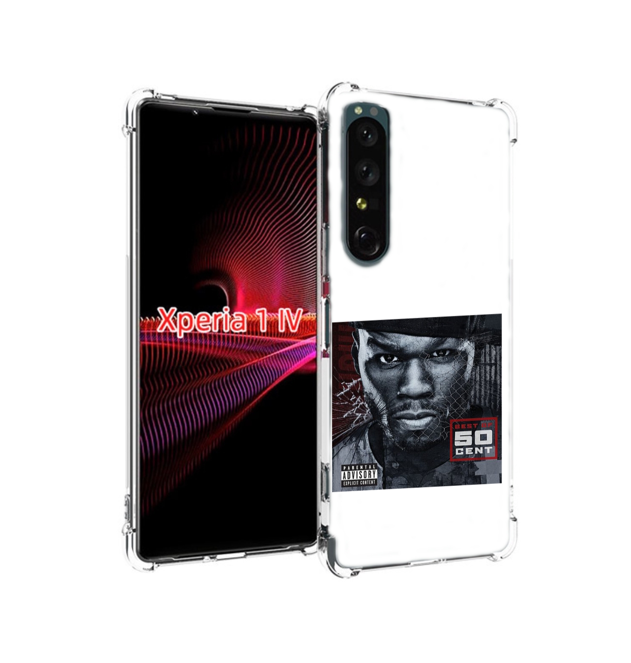 Чехол задняя-панель-накладка-бампер MyPads 50 Cent - Best Of для Sony Xperia 1 IV проти..., Прозрачный, Tocco
Чехол задняя-панель-накладка-бампер MyPads 50 Cent - Best Of для Sony Xperia 1 IV проти..., Прозрачный, Tocco