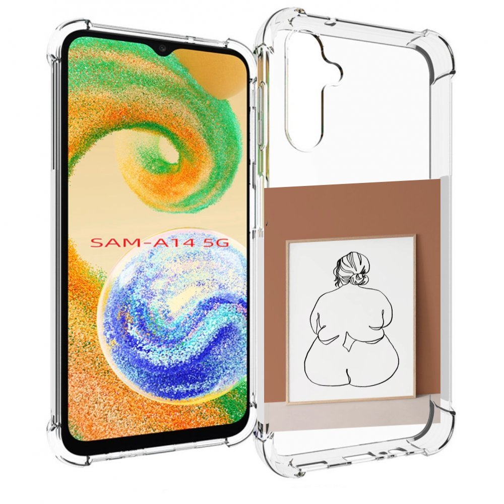 Чехол MyPads Body Positive Female Figure Line Art женский для Samsung Galaxy A14 5G, Прозрачный, Tocco
Чехол MyPads Body Positive Female Figure Line Art женский для Samsung Galaxy A14 5G, Прозрачный, Tocco