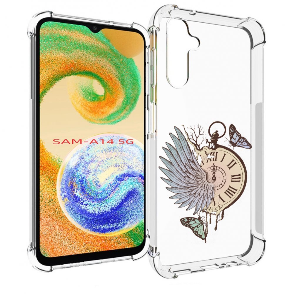 Чехол MyPads страинные часы с крылом для Samsung Galaxy A14 5G, Прозрачный, Tocco
Чехол MyPads страинные часы с крылом для Samsung Galaxy A14 5G, Прозрачный, Tocco