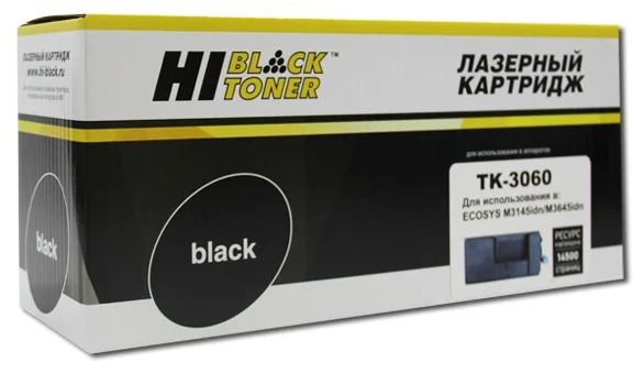 Тонер-картридж для лазерного принтера Hi-Black TK-3060 () черный, совместимый, TK-3060
Тонер-картридж для лазерного принтера Hi-Black TK-3060 () черный, совместимый, TK-3060