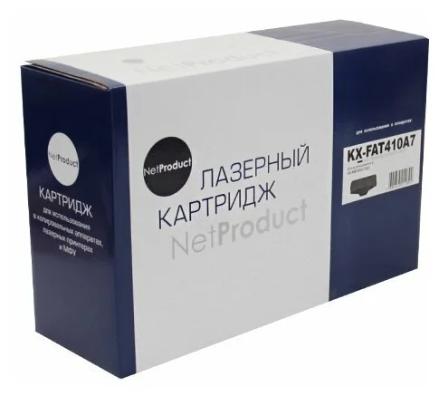 Картридж для лазерного принтера NetProduct KX-FAT410A () черный, совместимый, KX-FAT410A
Картридж для лазерного принтера NetProduct KX-FAT410A () черный, совместимый, KX-FAT410A
