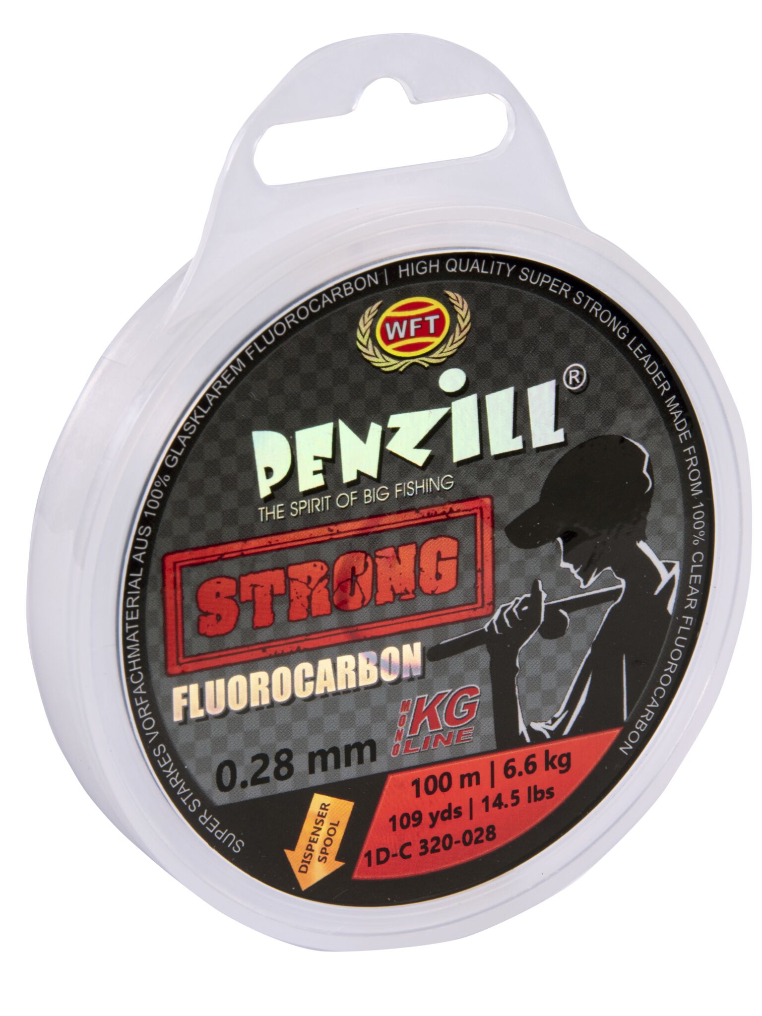 Леска монофильная WFT Penzill FLUOROCARBON Strong 100/028, Прозрачный, Penzill Fluorocarbon Strong
Леска монофильная WFT Penzill FLUOROCARBON Strong 100/028, Прозрачный, Penzill Fluorocarbon Strong