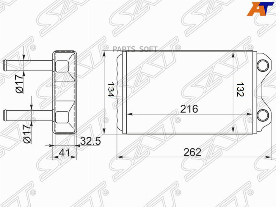 Радиатор Отопителя Салона Toyota Corolla/Sprinter/Ceres/Marino 91-02 Sat арт. ST-TY26-395-
Радиатор Отопителя Салона Toyota Corolla/Sprinter/Ceres/Marino 91-02 Sat арт. ST-TY26-395-