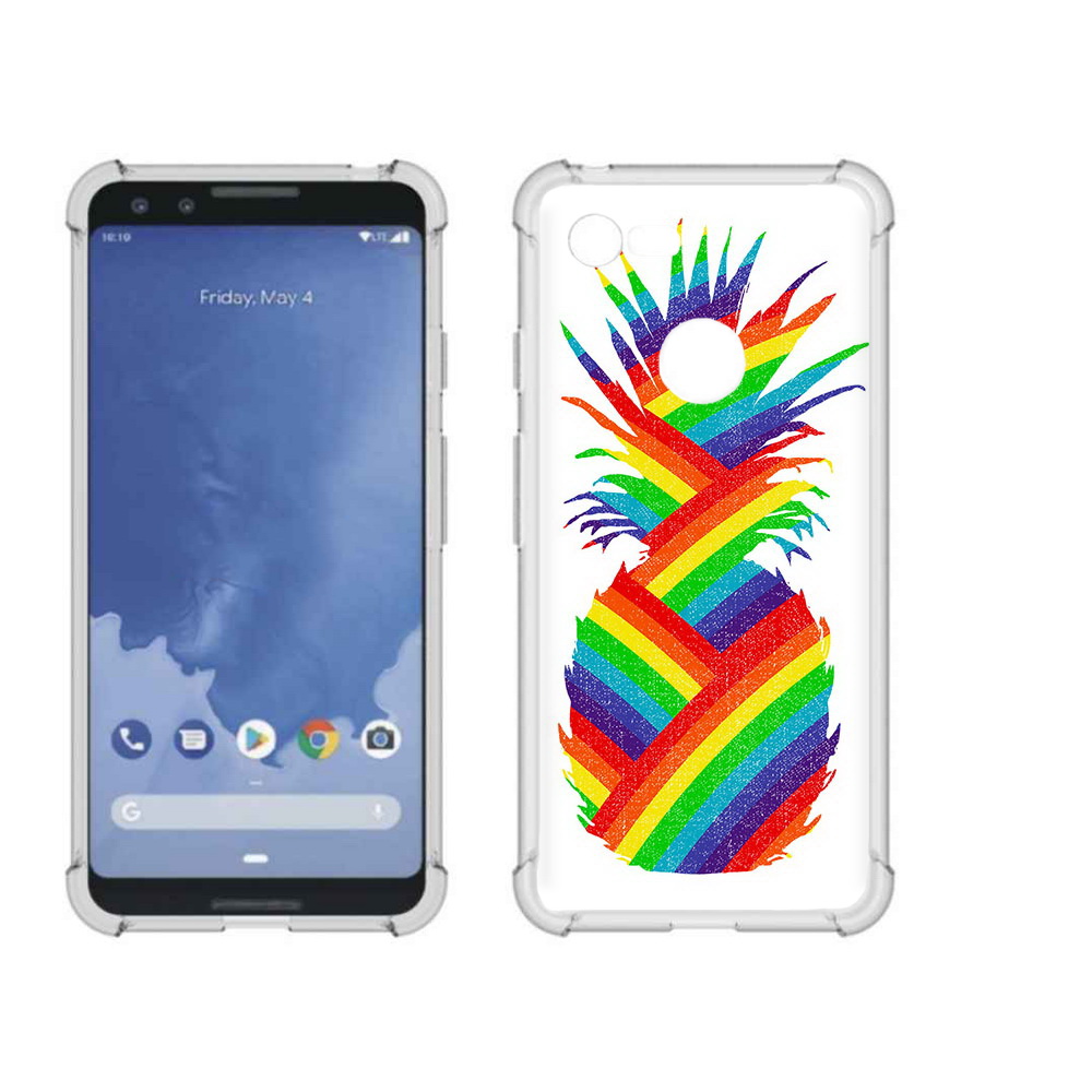 Чехол MyPads Tocco для Google Pixel 3 радужный ананас, Прозрачный, Tocco
Чехол MyPads Tocco для Google Pixel 3 радужный ананас, Прозрачный, Tocco