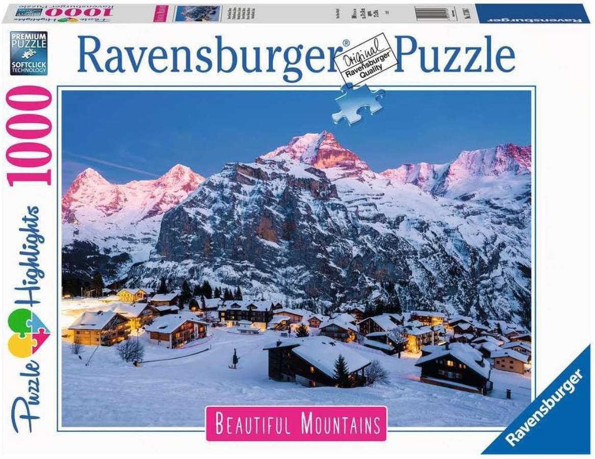 Пазл Ravensburger Горы Бернский Оберланд, Мюррен, Швейцария RV17316, 1000 деталей, Горы Бернский Оберланд, Мюррен, Швейцария
Пазл Ravensburger Горы Бернский Оберланд, Мюррен, Швейцария RV17316, 1000 деталей, Горы Бернский Оберланд, Мюррен, Швейцария