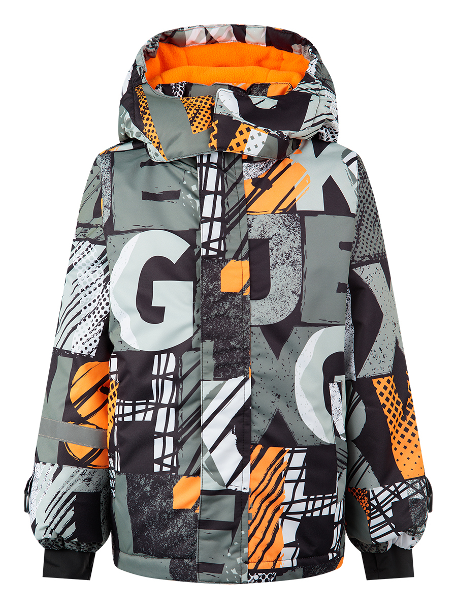 Куртка детская PlayToday 32012051, черный, серый, оранжевый, р. 116, 32012051
Куртка детская PlayToday 32012051, черный, серый, оранжевый, р. 116, 32012051