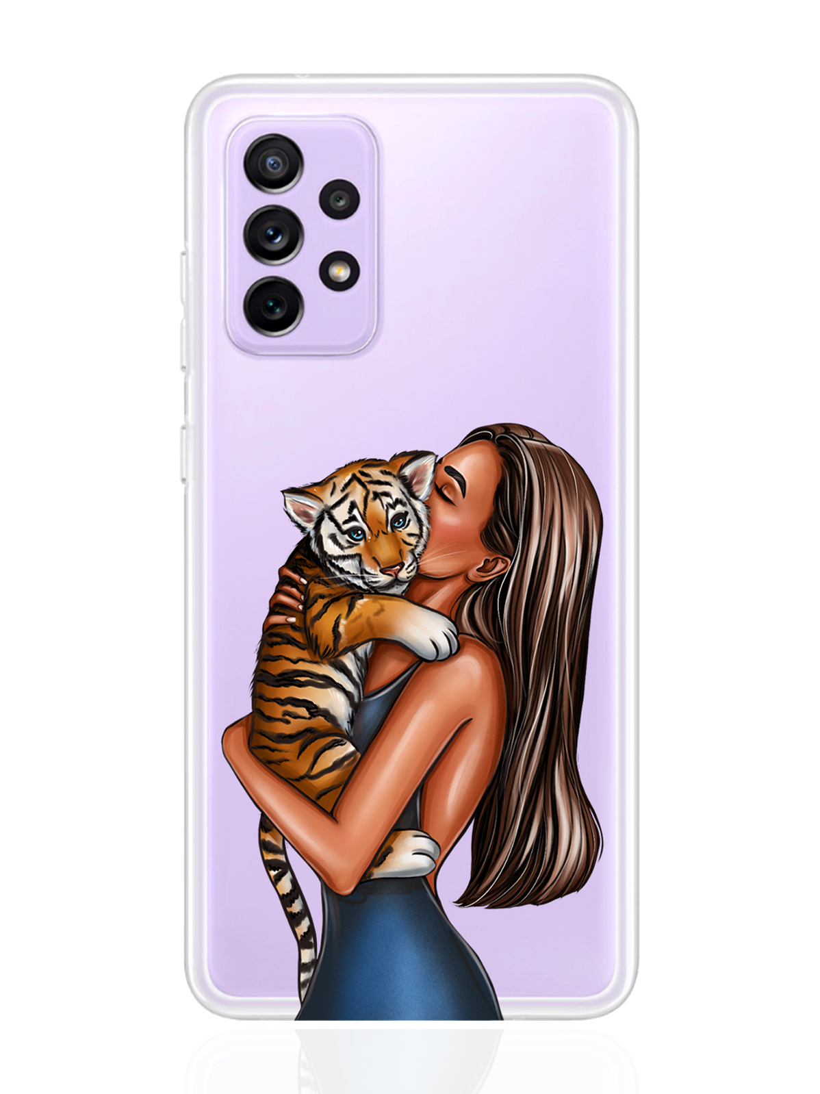 Чехол MustHaveCase для Samsung Galaxy A72 Девушка с тигренком прозрачный, Samsung Galaxy A72 Девушка с тигренком
Чехол MustHaveCase для Samsung Galaxy A72 Девушка с тигренком прозрачный, Samsung Galaxy A72 Девушка с тигренком
