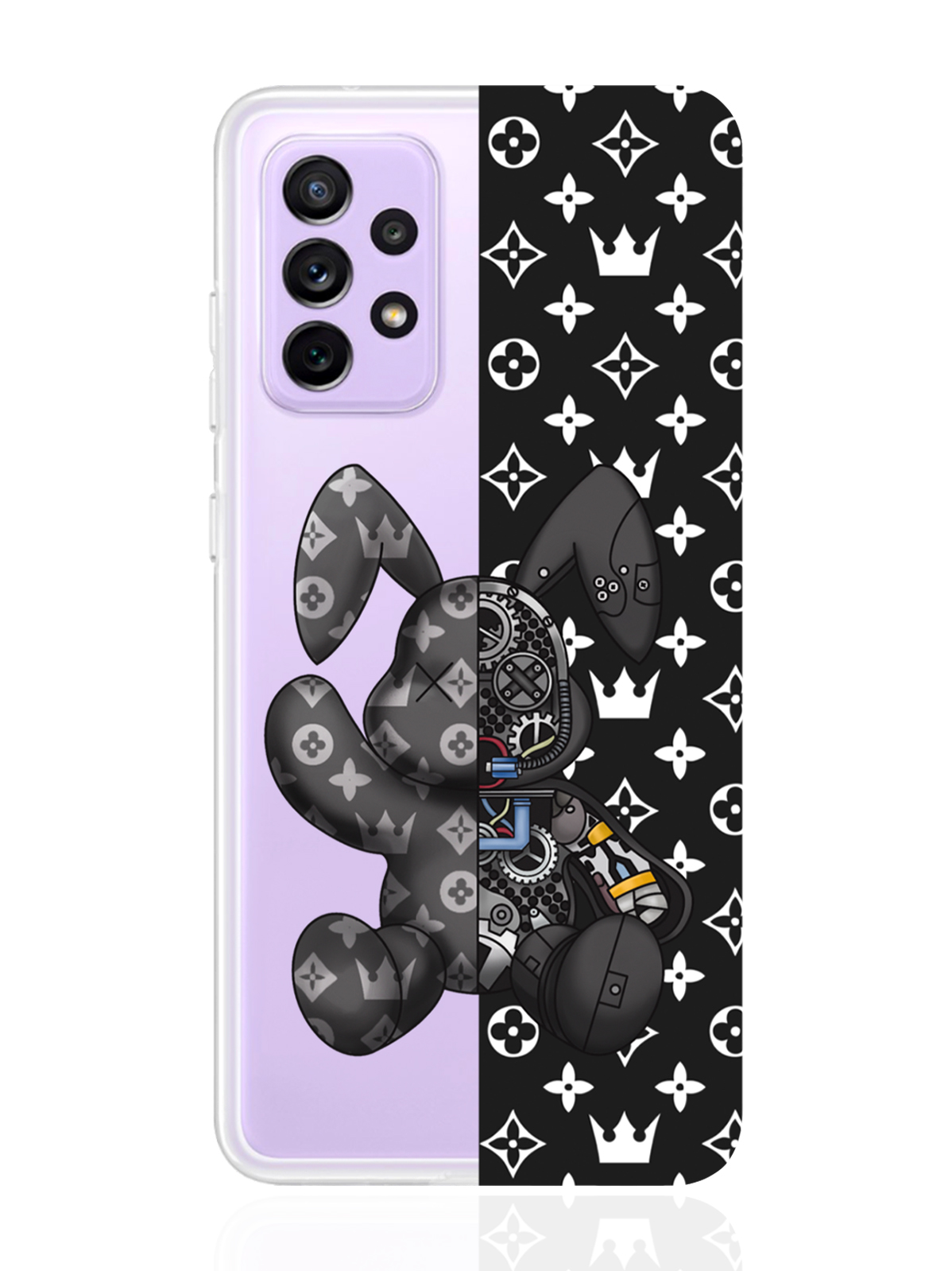 Чехол MustHaveCase для Samsung Galaxy A72 Bunny Черный прозрачный, Samsung Galaxy A72 Bunny Черный
Чехол MustHaveCase для Samsung Galaxy A72 Bunny Черный прозрачный, Samsung Galaxy A72 Bunny Черный