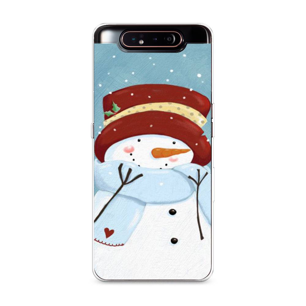 Чехол на Samsung Galaxy A80 "Застенчивый снеговик", Голубой;белый;красный, 28350-5
Чехол на Samsung Galaxy A80 "Застенчивый снеговик", Голубой;белый;красный, 28350-5