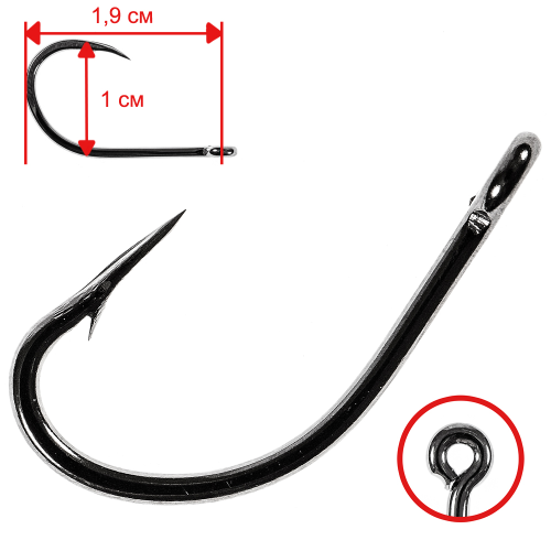 Одинарные крючки Owner Curve Shank классические №4, с колечком, прямое острие, с бородкой, Черный, Owner C-1 Carp Flyliner 53261 -4 (5шт.)
Одинарные крючки Owner Curve Shank классические №4, с колечком, прямое острие, с бородкой, Черный, Owner C-1 Carp Flyliner 53261 -4 (5шт.)