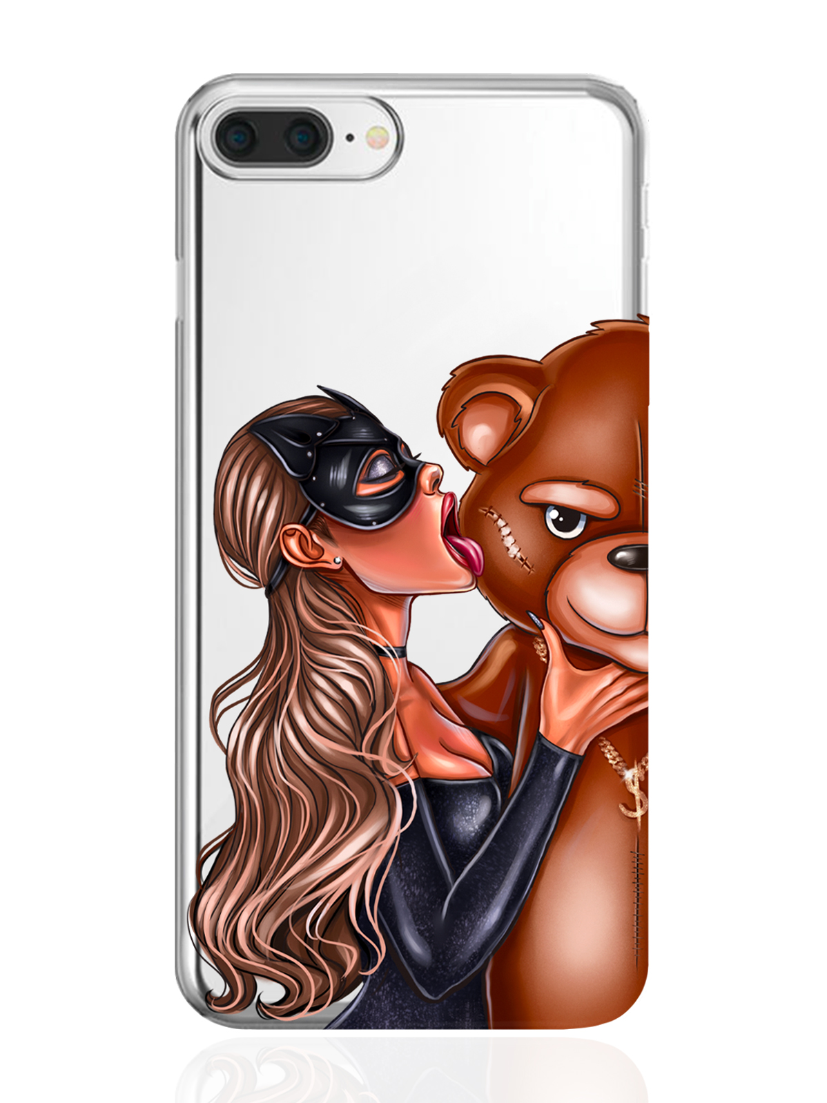 Чехол MustHaveCase для iPhone 7/8 Plus Кошечка русая и мишка прозрачный, iPhone 7/8 Plus Кошечка русая и мишка
Чехол MustHaveCase для iPhone 7/8 Plus Кошечка русая и мишка прозрачный, iPhone 7/8 Plus Кошечка русая и мишка