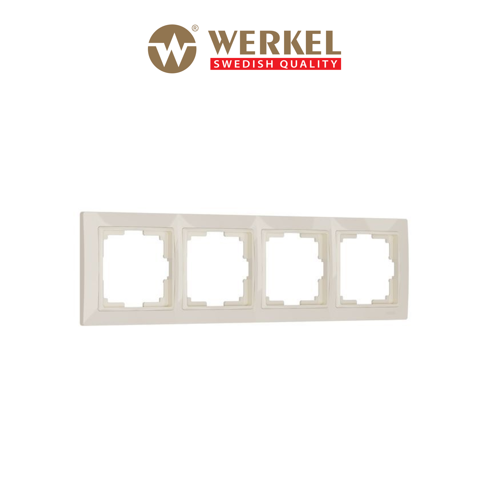 Рамка для розетки / выключателя на 4 поста Werkel W0042003 Snabb Basic слоновая кость, Бежевый, Snabb Basic
Рамка для розетки / выключателя на 4 поста Werkel W0042003 Snabb Basic слоновая кость, Бежевый, Snabb Basic