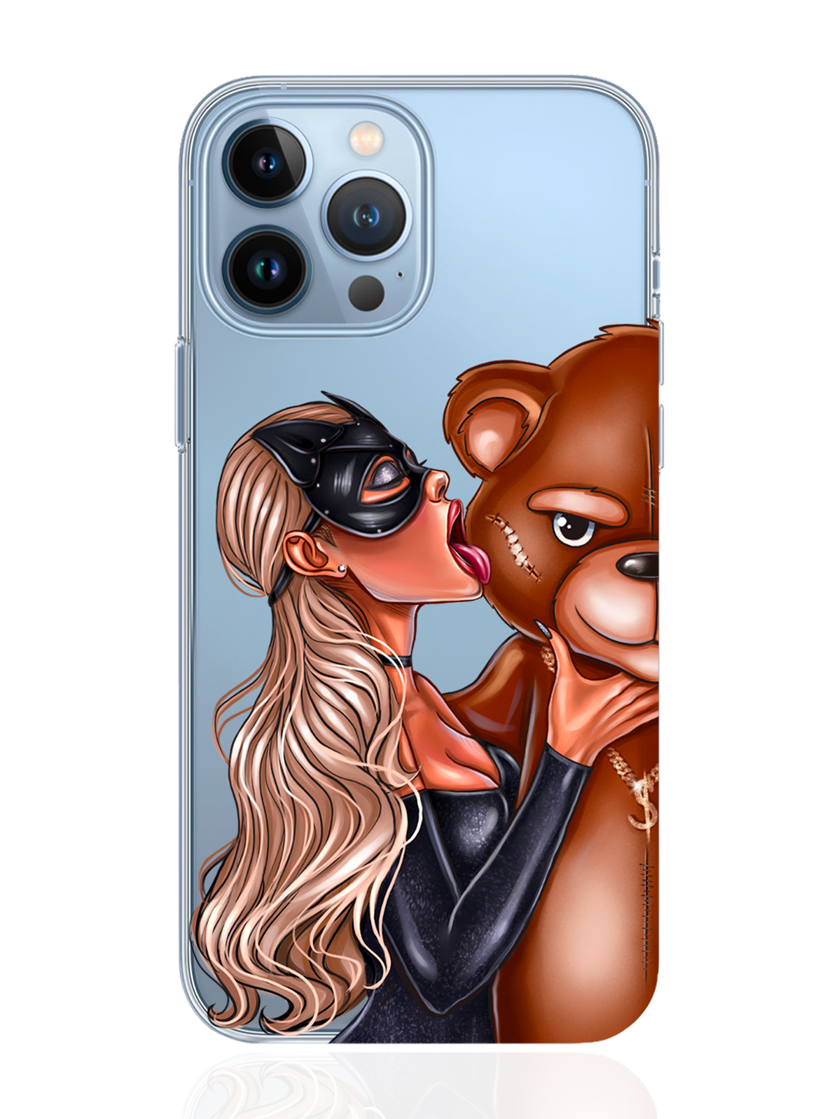 Чехол MustHaveCase для iPhone 13 Pro Max Кошечка блондинка и мишка прозрачный, iPhone 13 Pro Max Кошечка блондинка и мишка
Чехол MustHaveCase для iPhone 13 Pro Max Кошечка блондинка и мишка прозрачный, iPhone 13 Pro Max Кошечка блондинка и мишка