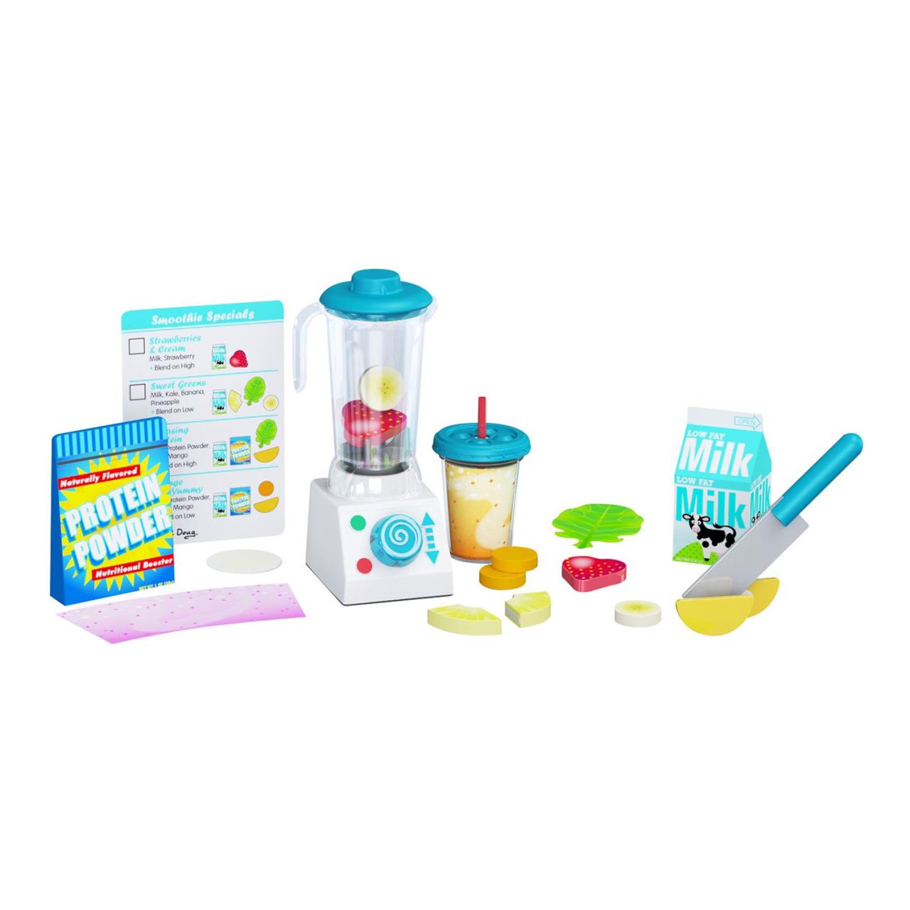 Игровой набор Melissa & Doug Готовь и играй, набор с блендером, готовим смузи 9841
Игровой набор Melissa & Doug Готовь и играй, набор с блендером, готовим смузи 9841