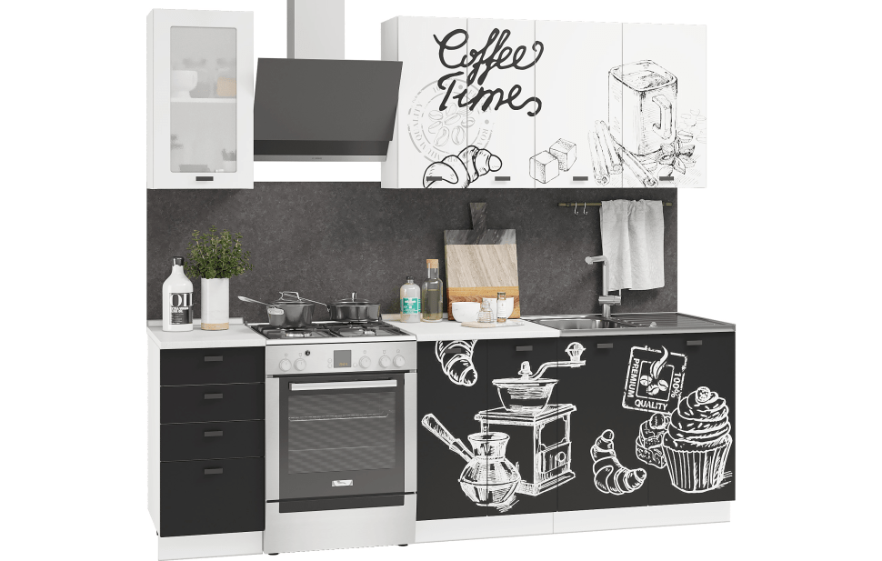 Интерьер-центр Комплект кухни Чикаго Coffe Time 1,8 м №5 Шагрень белая coffe time/шагрень, НФ-00002010_000024903
Интерьер-центр Комплект кухни Чикаго Coffe Time 1,8 м №5 Шагрень белая coffe time/шагрень, НФ-00002010_000024903