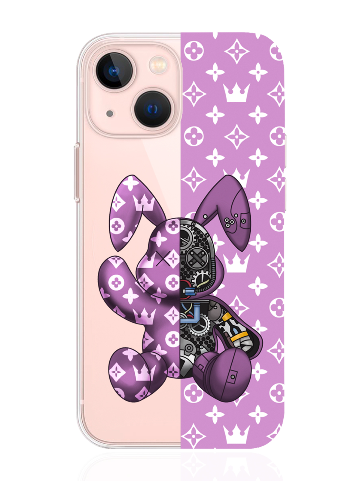 Чехол MustHaveCase для iPhone 13 Mini Bunny Розовый прозрачный, iPhone 13 Mini Bunny Розовый
Чехол MustHaveCase для iPhone 13 Mini Bunny Розовый прозрачный, iPhone 13 Mini Bunny Розовый
