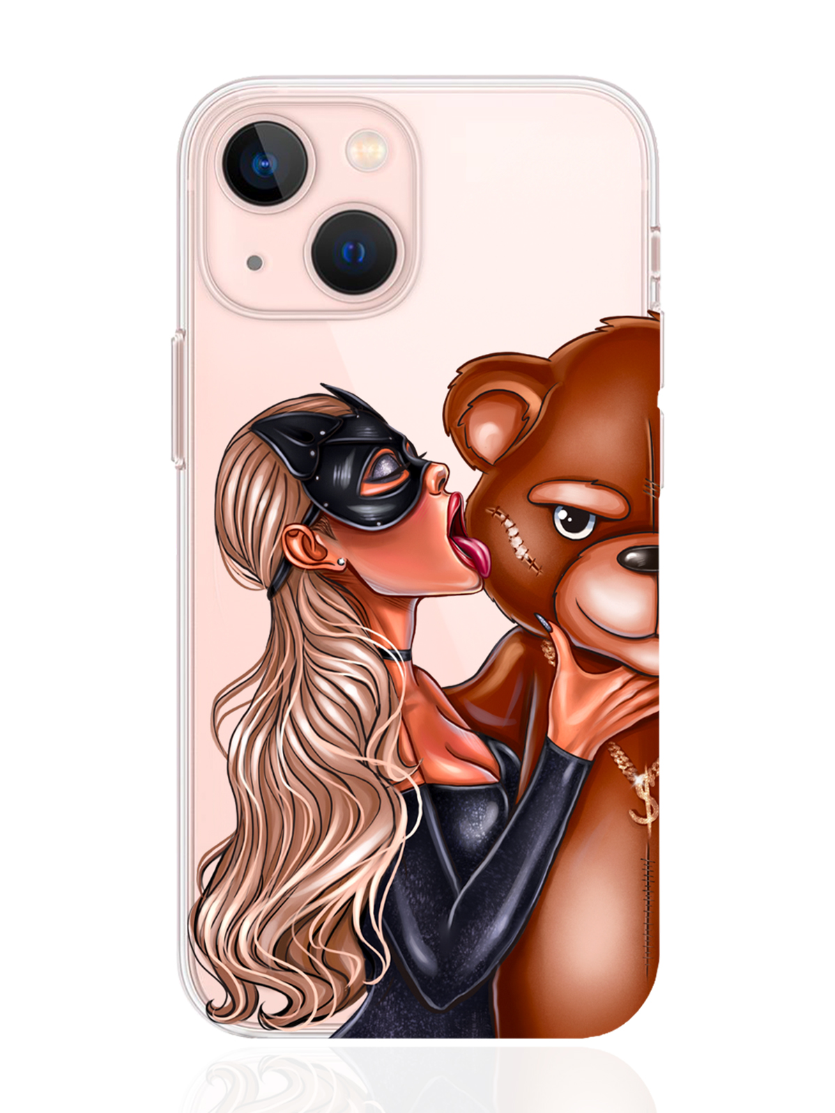 Чехол MustHaveCase для iPhone 13 Mini Кошечка блондинка и мишка прозрачный, iPhone 13 Mini Кошечка блондинка и мишка
Чехол MustHaveCase для iPhone 13 Mini Кошечка блондинка и мишка прозрачный, iPhone 13 Mini Кошечка блондинка и мишка