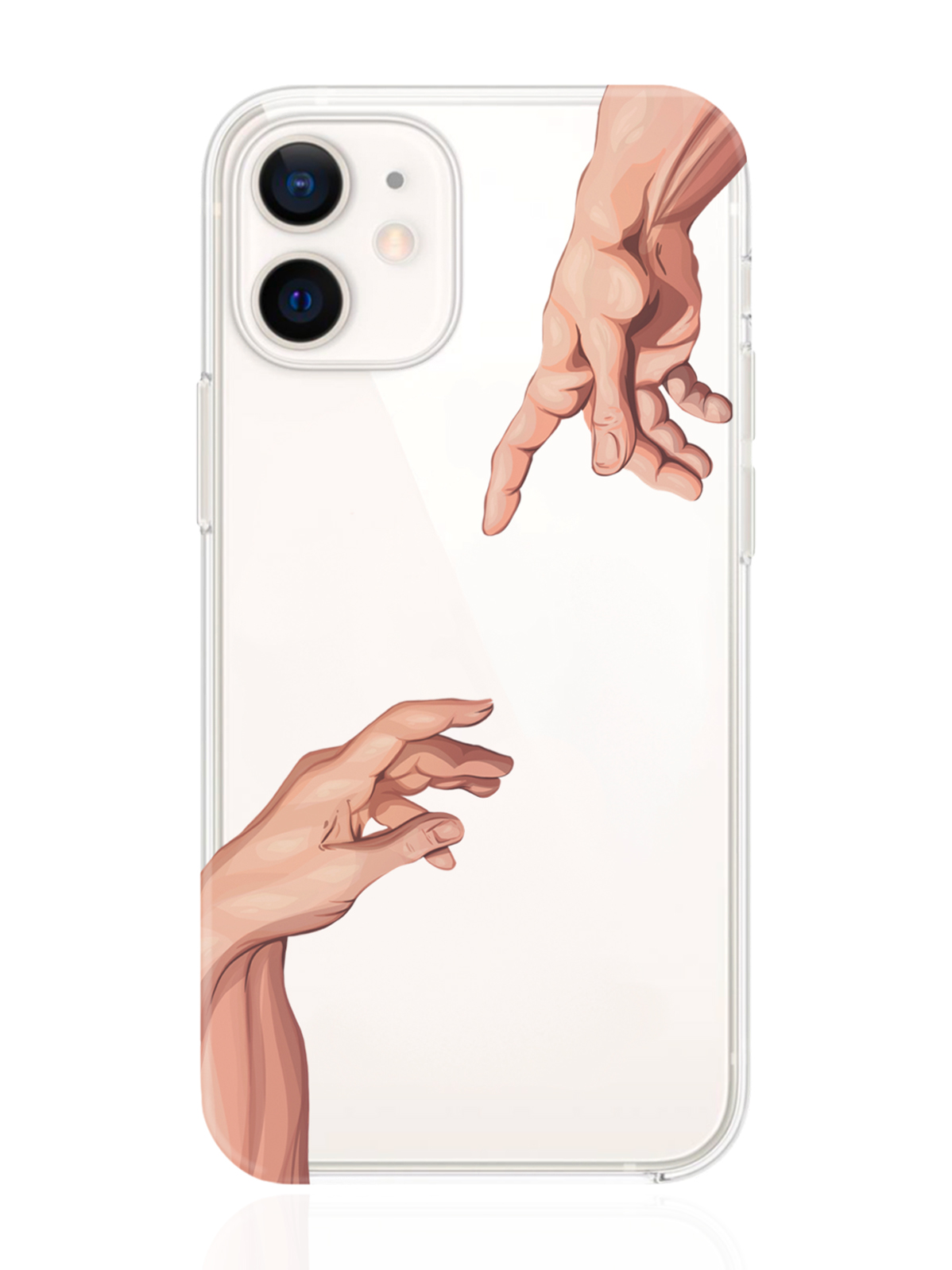 Чехол MustHaveCase для iPhone 12 Mini Сотворение Адама прозрачный, iPhone 12 Mini Сотворение Адама
Чехол MustHaveCase для iPhone 12 Mini Сотворение Адама прозрачный, iPhone 12 Mini Сотворение Адама