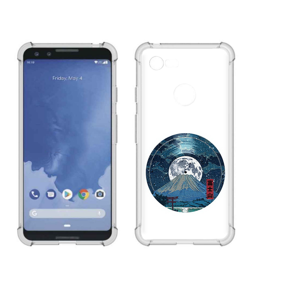 Чехол MyPads Tocco для Google Pixel 3 нарисованная виниловая гора с луной, Прозрачный, Tocco 
Чехол MyPads Tocco для Google Pixel 3 нарисованная виниловая гора с луной, Прозрачный, Tocco