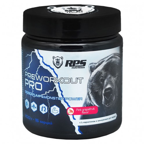 Предтреник RPS Nutrition Pre-Workout PRO (банка) - 200 грамм, малина, Pre-Workout PRO (банка)
Предтреник RPS Nutrition Pre-Workout PRO (банка) - 200 грамм, малина, Pre-Workout PRO (банка)