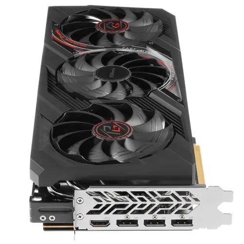 Видеокарта ASRock AMD Radeon RX 7900 XTX Phantom Gaming OC (RX7900XTX PG 24GO), Черный, Radeon RX 7900 XTX Phantom Gaming OC
Видеокарта ASRock AMD Radeon RX 7900 XTX Phantom Gaming OC (RX7900XTX PG 24GO), Черный, Radeon RX 7900 XTX Phantom Gaming OC