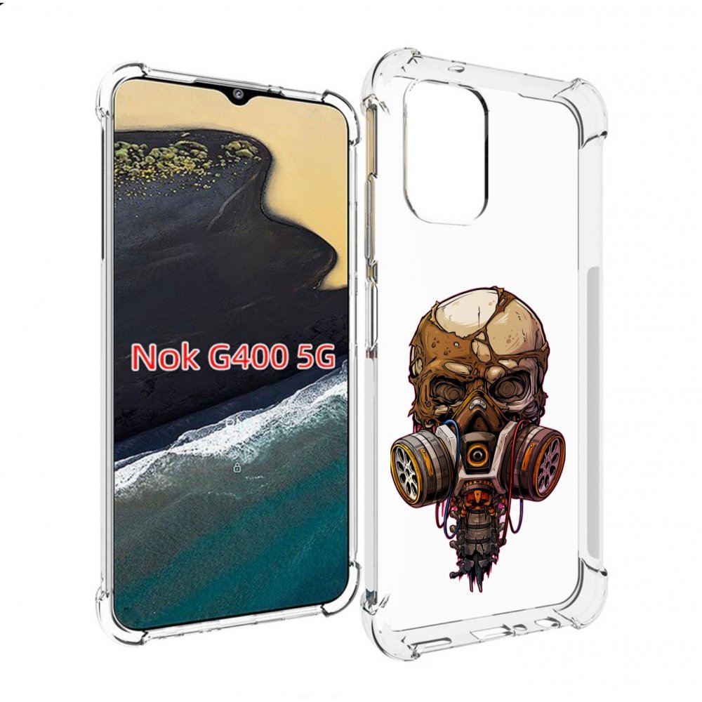 Чехол MyPads Подробный красочный человеческий череп с противогазом для Nokia G400 5G, Прозрачный, Tocco
Чехол MyPads Подробный красочный человеческий череп с противогазом для Nokia G400 5G, Прозрачный, Tocco