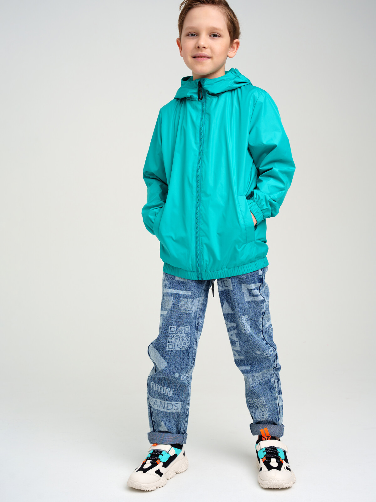 Ветровка детская PlayToday Tween 12311103, зеленый, 146, 12311103
Ветровка детская PlayToday Tween 12311103, зеленый, 146, 12311103