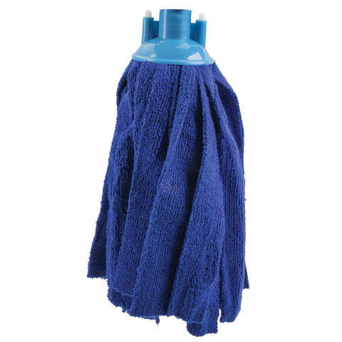 фото Насадка моп ленточная для швабры, крепление еврорезьба, микрофибра, 30 см, 170 г, laima, 6