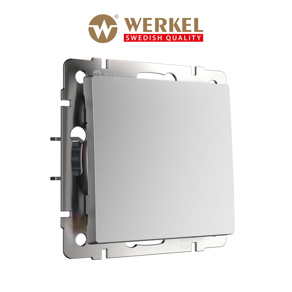 Встраиваемый одноклавишный проходной выключатель Werkel W1112065 серебряный матовый, Серебристый, Выключатель одноклавишный проходной
Встраиваемый одноклавишный проходной выключатель Werkel W1112065 серебряный матовый, Серебристый, Выключатель одноклавишный проходной