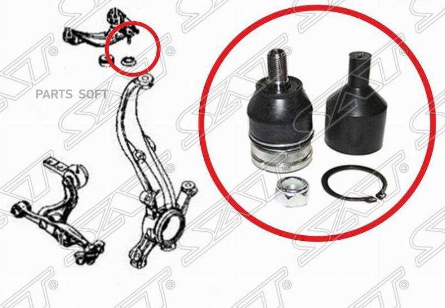 Шаровая Опора Fr Верхнего Рычага Mazda 6/Atenza 2007-2014 Lh=Rh Sat арт. STGS1D34250CBJ
Шаровая Опора Fr Верхнего Рычага Mazda 6/Atenza 2007-2014 Lh=Rh Sat арт. STGS1D34250CBJ