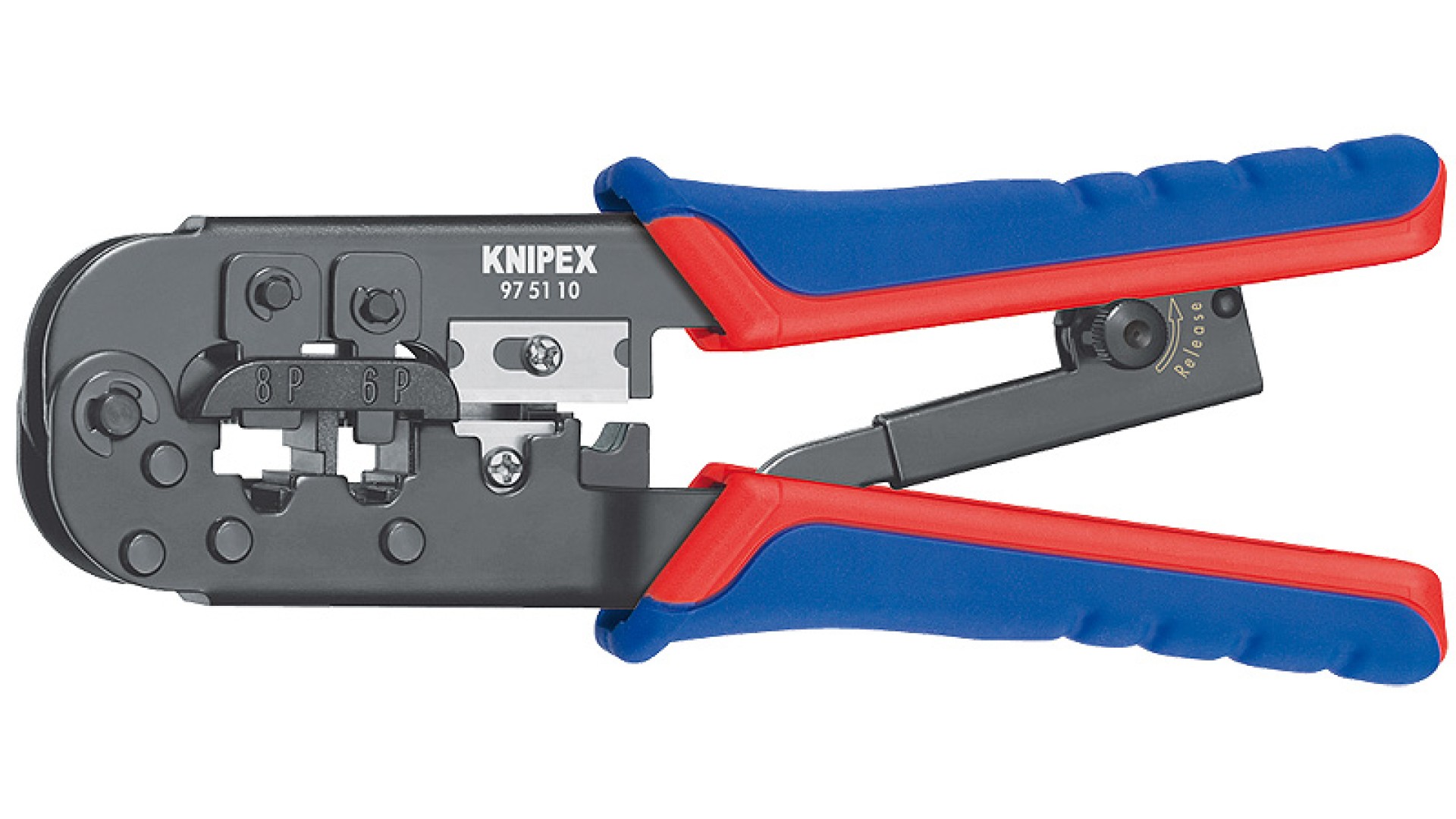 Пресс-клещи Knipex KN-975110 для штекеров RJ,2 гнезда, RJ 11/12 (6-pin),RJ 45 (8-pin), KN-975110
Пресс-клещи Knipex KN-975110 для штекеров RJ,2 гнезда, RJ 11/12 (6-pin),RJ 45 (8-pin), KN-975110