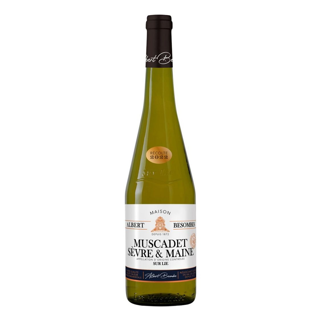 Вино Albert Besombes Muscadet Севр и Мен Мезон Loire Valley белое сухое 12% 0,75 л Франция
Вино Albert Besombes Muscadet Севр и Мен Мезон Loire Valley белое сухое 12% 0,75 л Франция