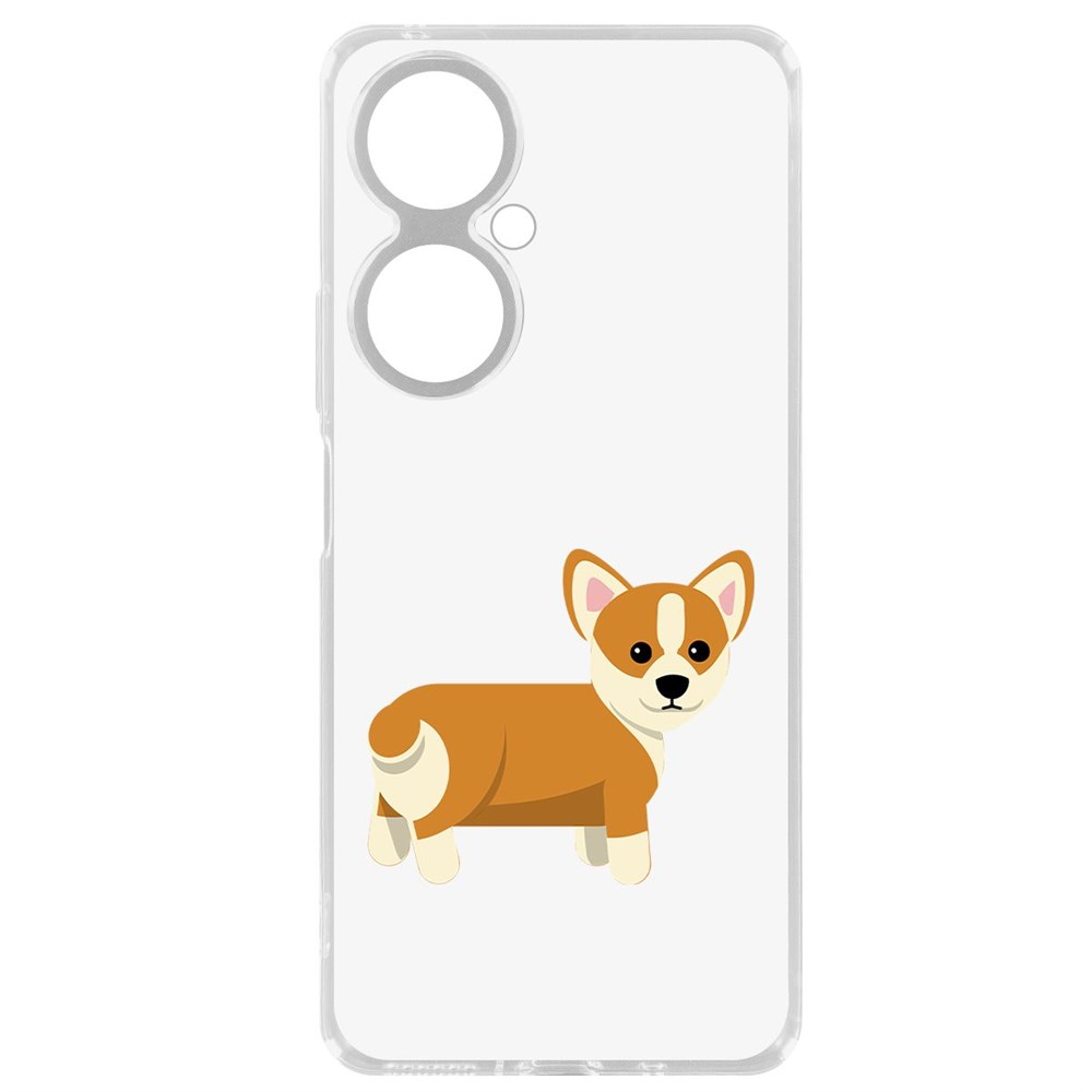 Чехол-накладка Krutoff Clear Case Рисованный корги вид 1 для Huawei Nova 11i, Прозрачный
Чехол-накладка Krutoff Clear Case Рисованный корги вид 1 для Huawei Nova 11i, Прозрачный